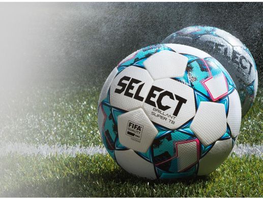М’яч футбольний SELECT Brillant Super TB (FIFA Quality PRO), 5, 410 - 450 г, 68 - 70 см