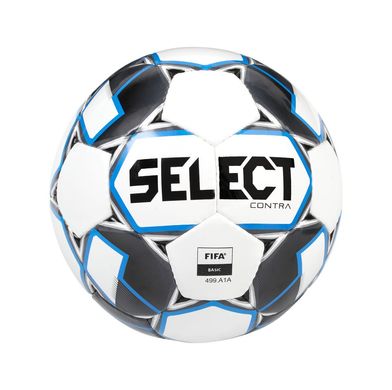 М'яч футбольний SELECT Contra (FIFA Basic), 5, 410 - 450 г, 68 - 70 см